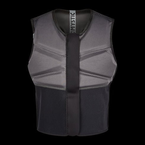 Mystic - Block Impact Vest Fzip Kite - Black